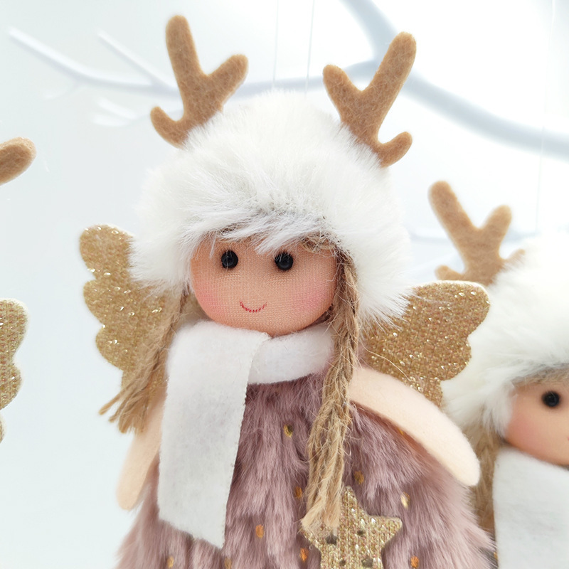 Christmas Angel Doll Ornament Cute Xmas Tree Ornament Christmas Decoration