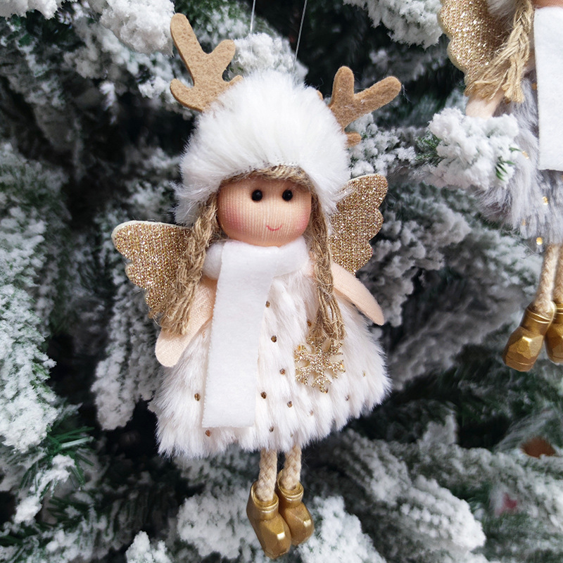 Christmas Angel Doll Ornament Cute Xmas Tree Ornament Christmas Decoration