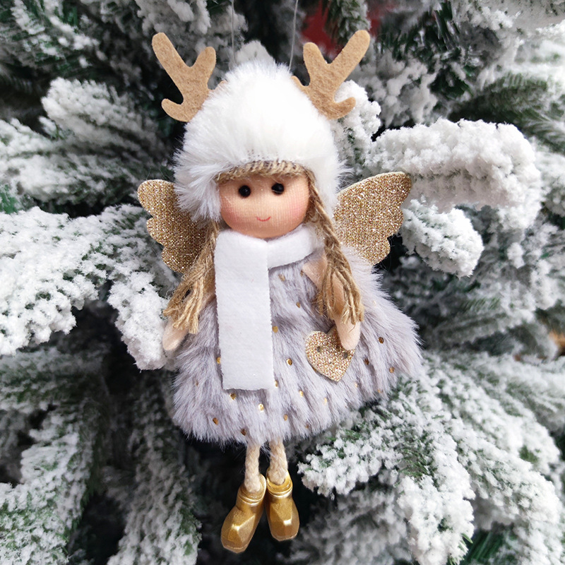 Christmas Angel Doll Ornament Cute Xmas Tree Ornament Christmas Decoration