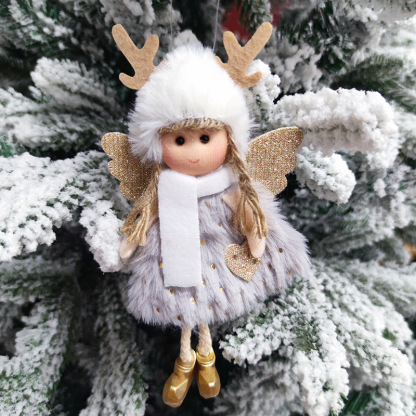 Christmas Angel Doll Ornament Cute Xmas Tree Ornament Christmas Decoration