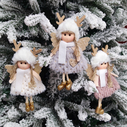 Christmas Angel Doll Ornament Cute Xmas Tree Ornament Christmas Decoration