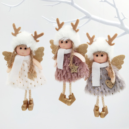 Christmas Angel Doll Ornament Cute Xmas Tree Ornament Christmas Decoration