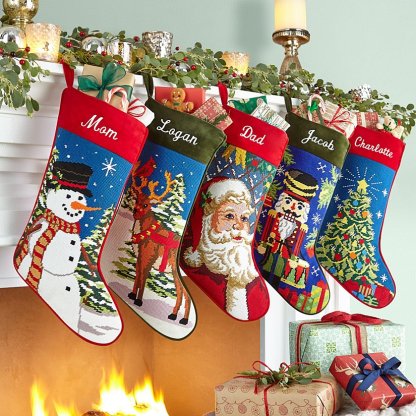 Christmas Stockings Personalized Name Christmas Gift
