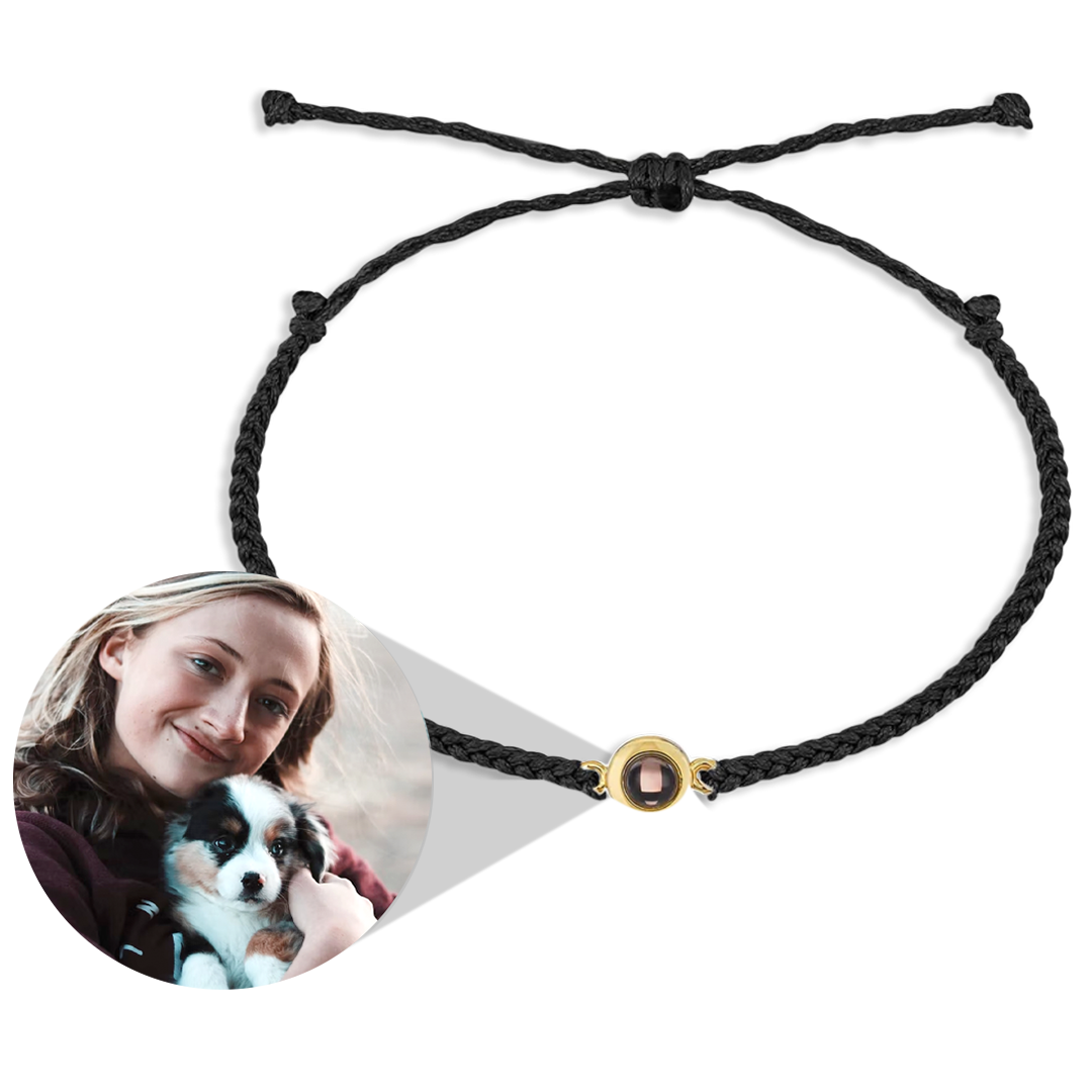 Christmas Gift Personalized Adjustable Photo Bracelet