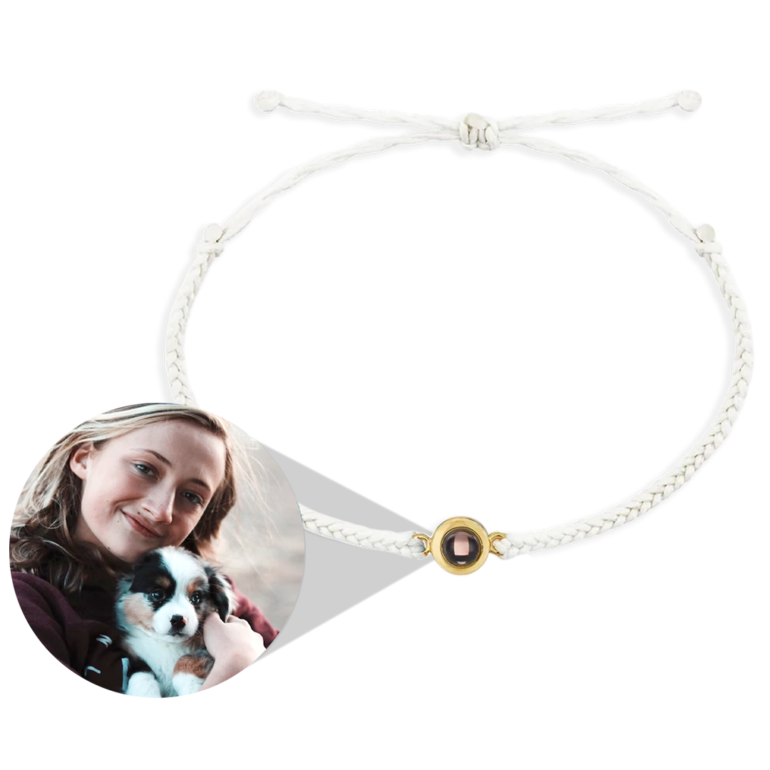 Christmas Gift Personalized Adjustable Photo Bracelet