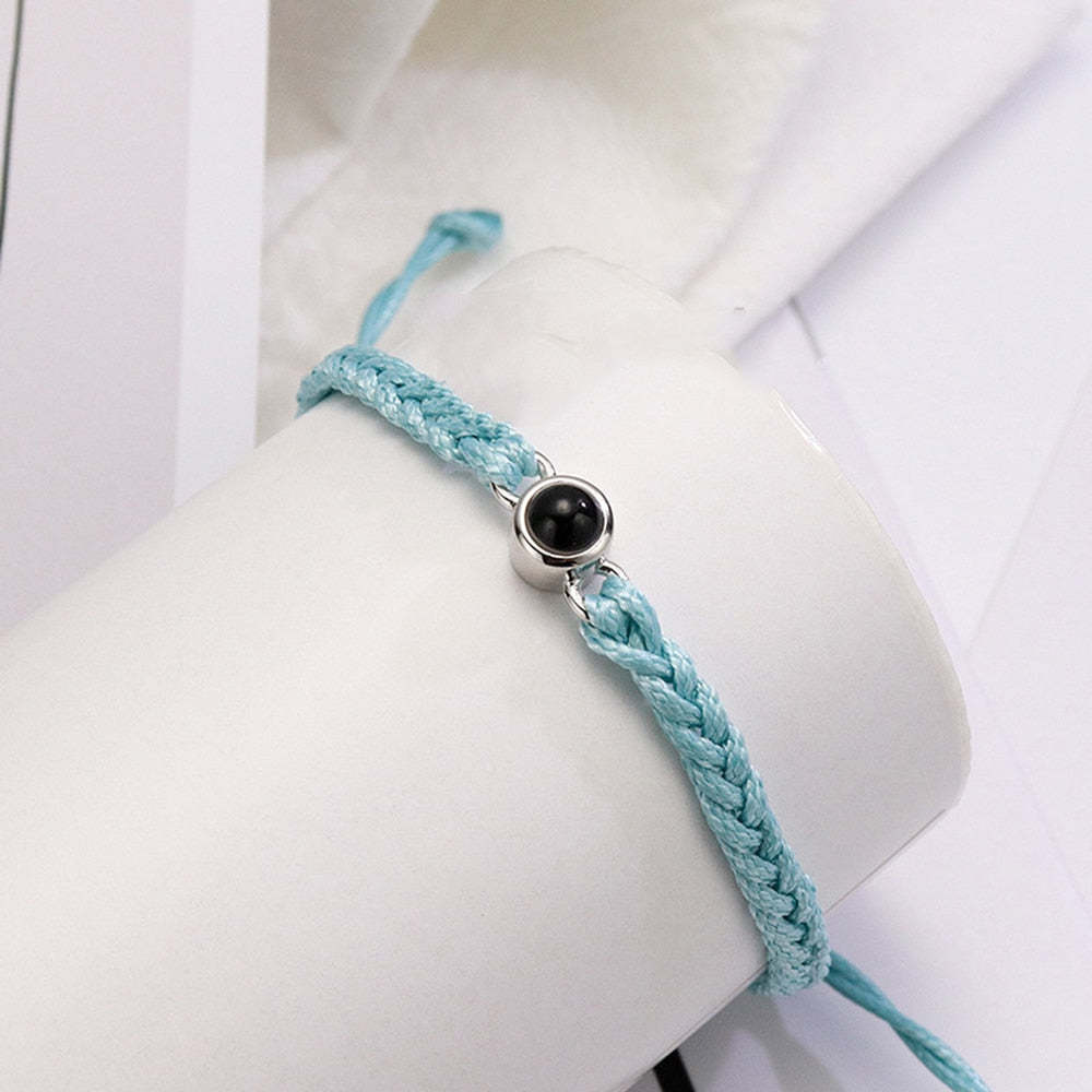 Christmas Gift Personalized Adjustable Photo Bracelet