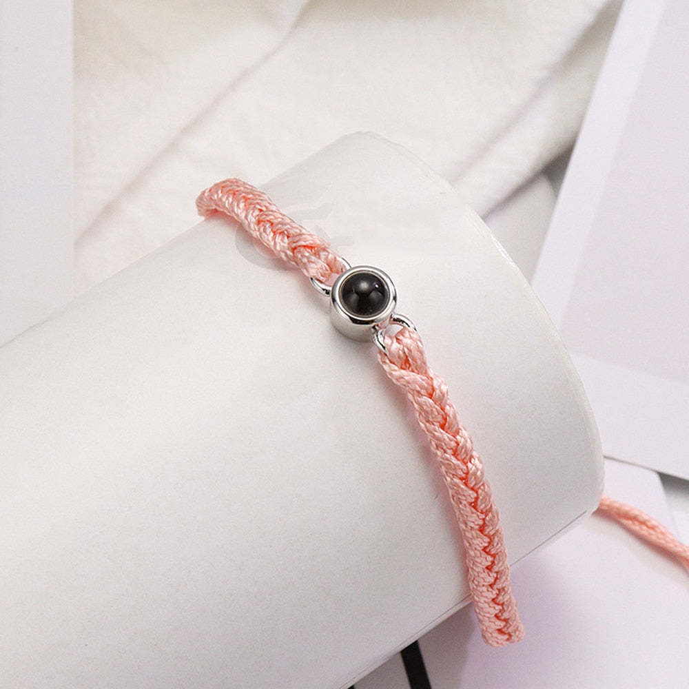 Christmas Gift Personalized Adjustable Photo Bracelet