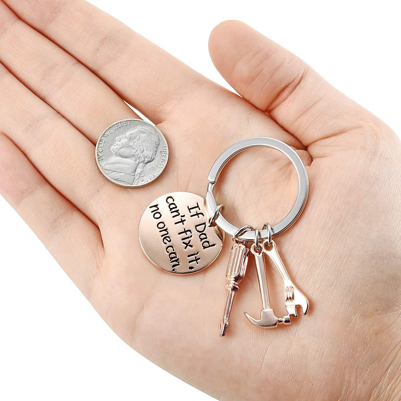 Christmas Gift Daddy Gifts Repair Tools Keychain-Engravingift