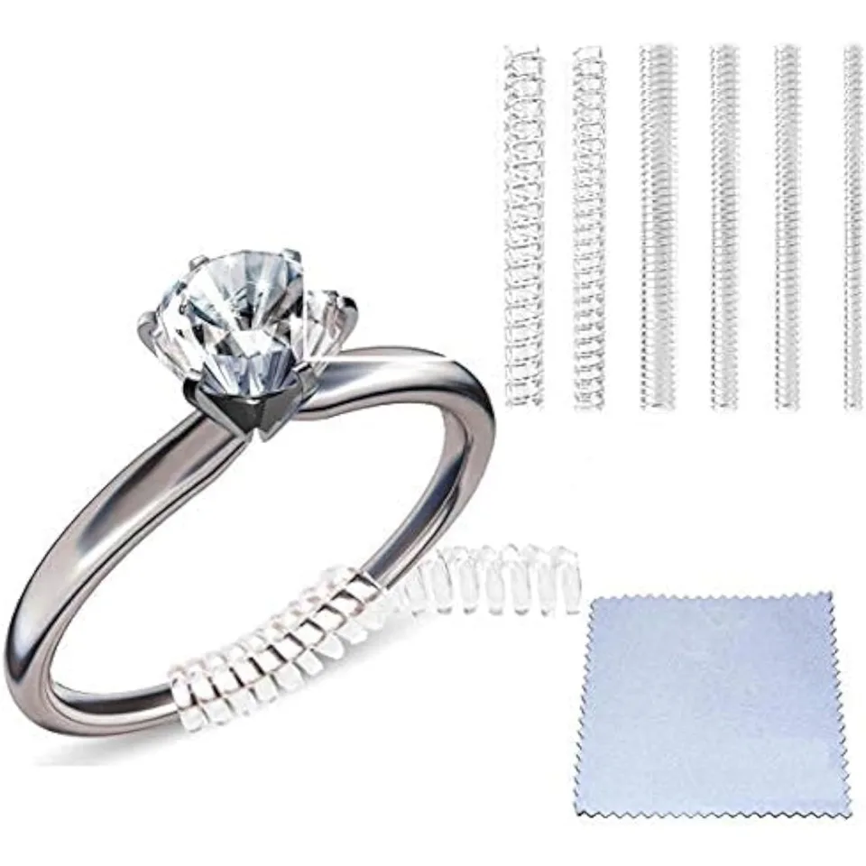 Ring Sizer Adjuster – Invisible Ring Size Reducer For Loose Rings, Adjustable Ring Spacer