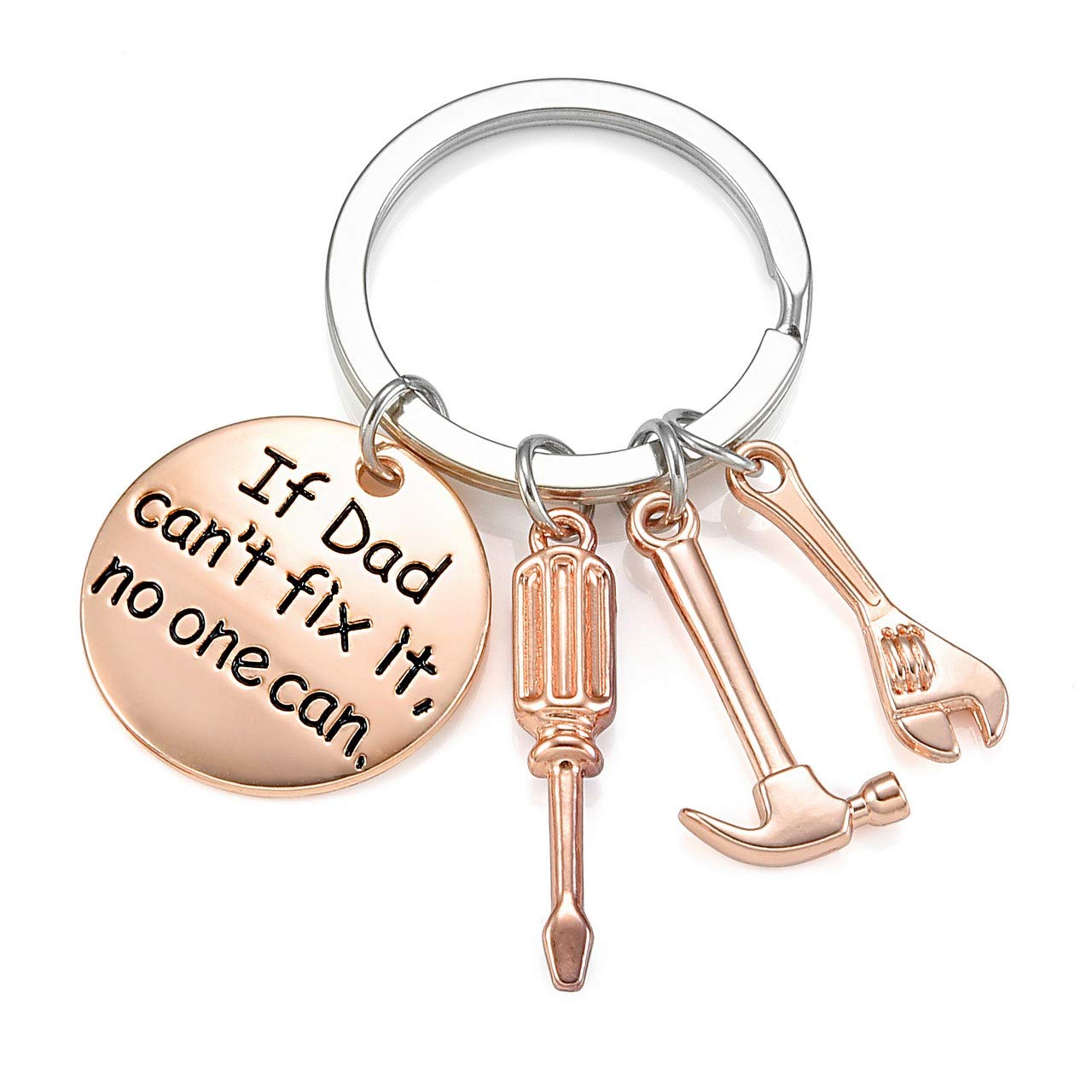 Christmas Gift Daddy Gifts Repair Tools Keychain-Engravingift