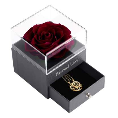 Mother's Day Gift SHIPS 24-HOURS Magnetic Couple Diamond "I Love You" in 100 Languages-2 Necklaces set-Engravingift