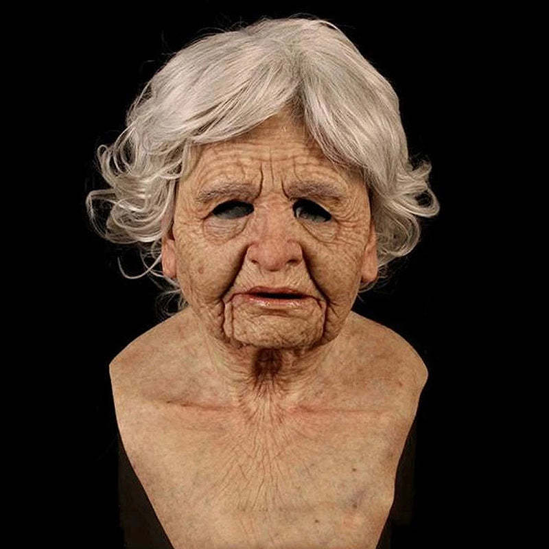 Realistic Halloween Latex Mask for Adults – Lightweight & Breathable