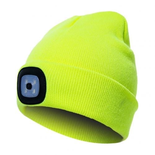 Rechargeable Winter LED Beanie Light - tree - Codlins