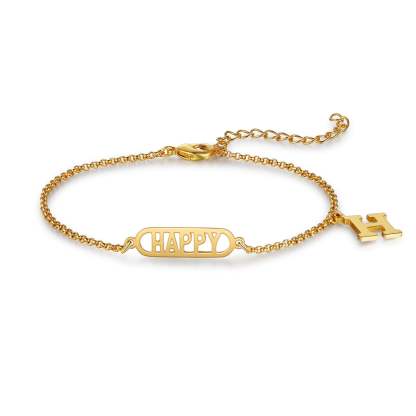 Mother's Day Personalized Name Anklet Custom Ankle Bracelet Gifts For Her-Engravingift