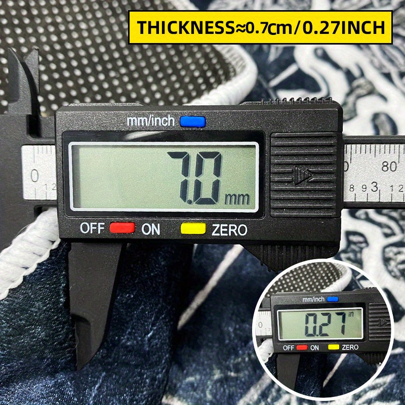 Halloween Bat Welcome Doormat – Non-Slip Heavyweight Plush Rug with Red Gothic Lettering – Indoor/Outdoor Entry Mat for Spooky Home Décor