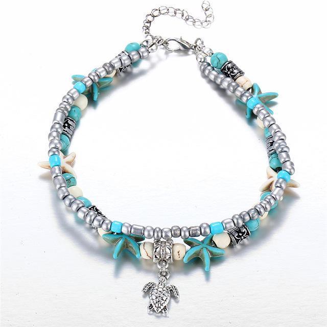 Bohemian Summer Beach Anklet Boho Peak