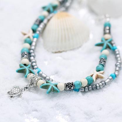 Bohemian Summer Beach Anklet Boho Peak