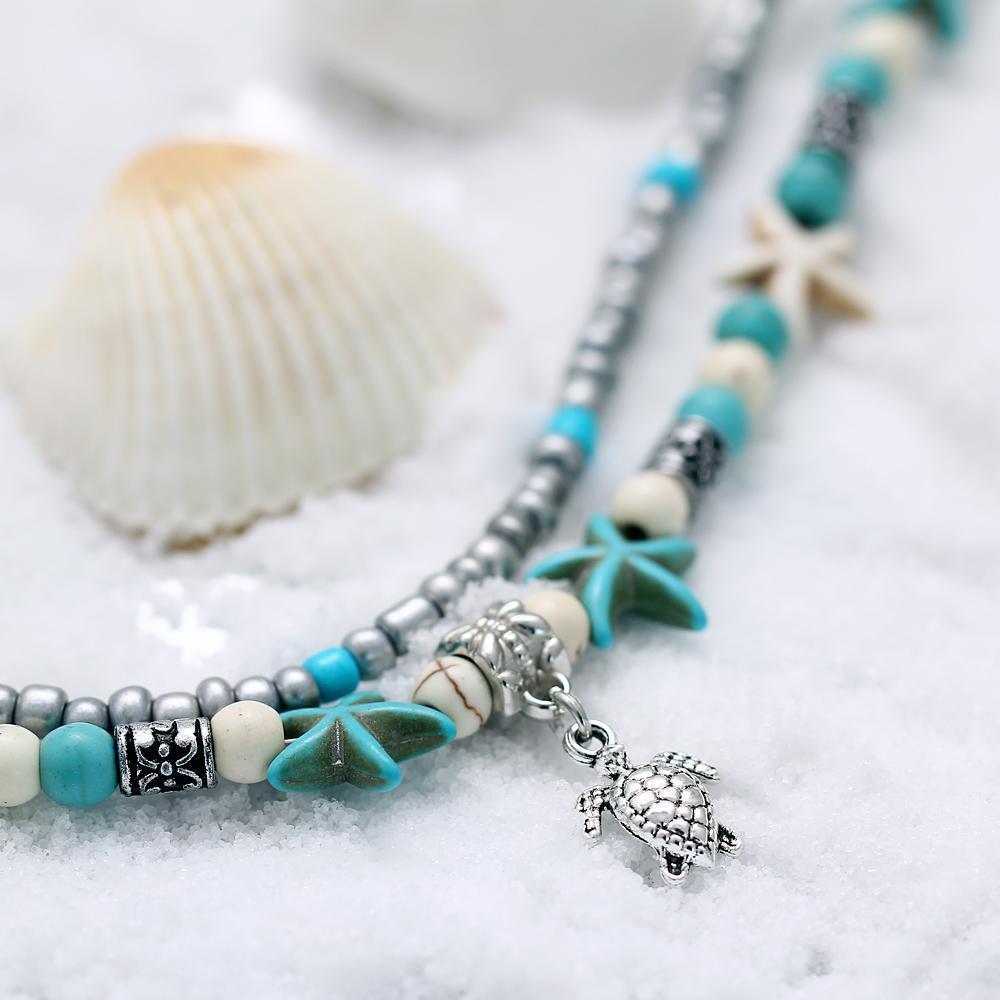 Bohemian Summer Beach Anklet Boho Peak