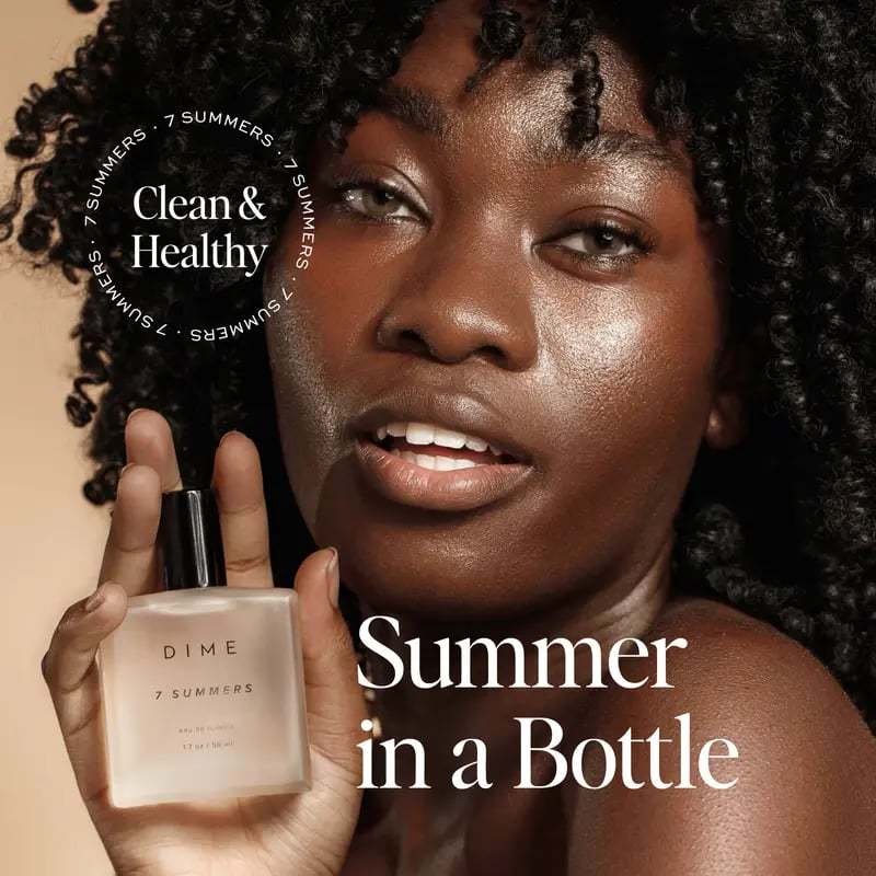 DIME Beauty 7 Summers Perfume. Sweet Floral Fragrance. Vanilla & Musk. Hypoallergenic