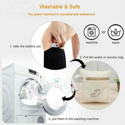 Rechargeable Electric Heated Socks Warm Winter-One Size Fits All