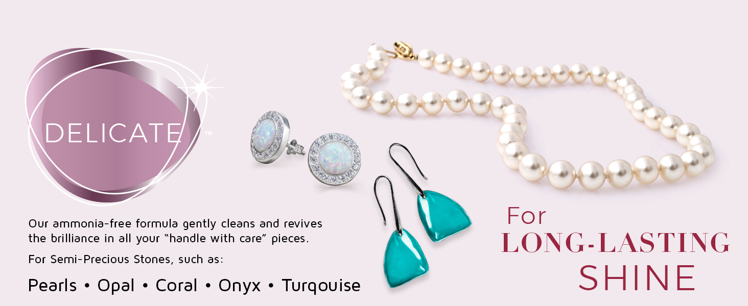 Delicate Cleaner for Pearls, Opal, Coral, Onyx, And Turqouise