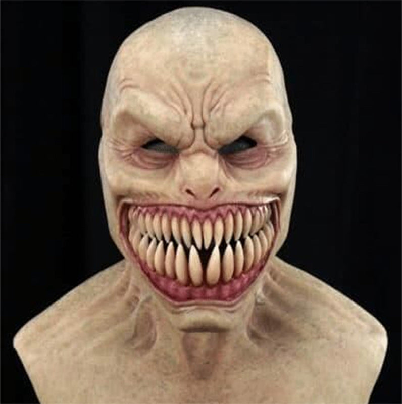 Realistic Halloween Latex Mask for Adults – Lightweight & Breathable
