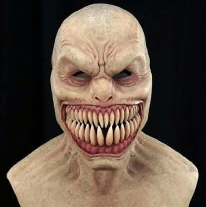 Realistic Halloween Latex Mask for Adults – Lightweight & Breathable