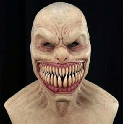 Realistic Halloween Latex Mask for Adults – Lightweight & Breathable