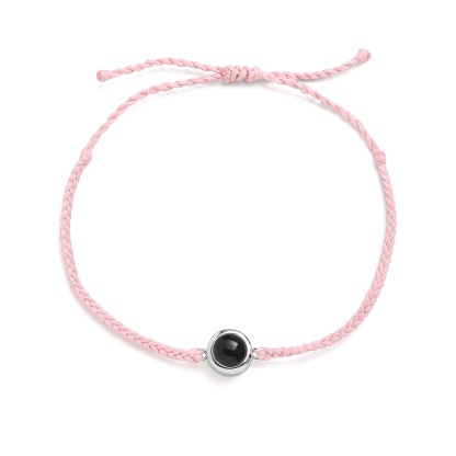 Personalized Circle Photo Bracelet