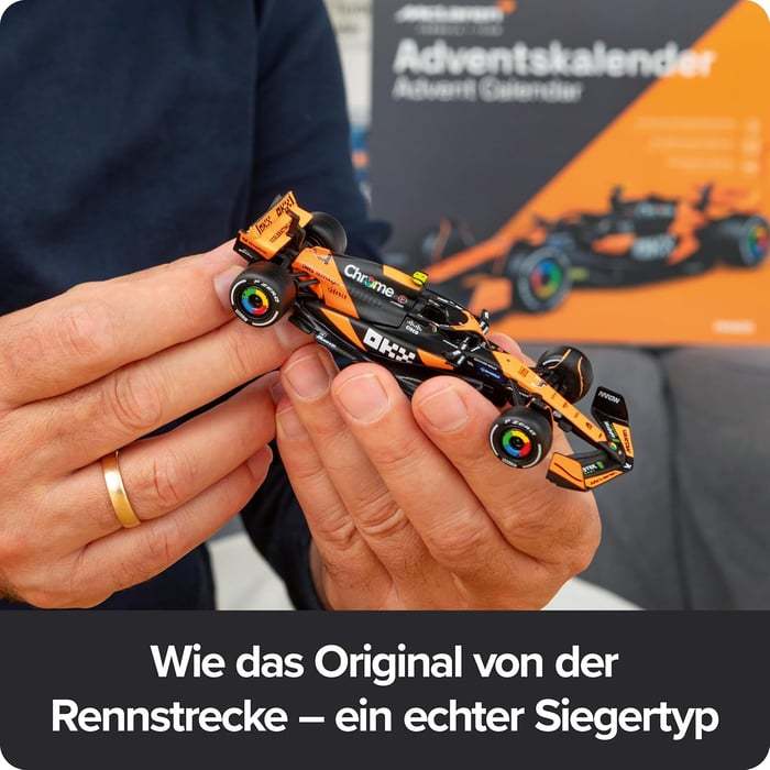 FRANZIS 67391 McLaren Racing Advent Calendar 2025 Model Kit