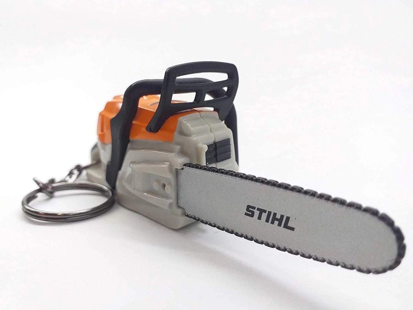 STIHL 0420 960 0003 Chainsaw Keyring with Realistic Battery Operated Sound Novelty