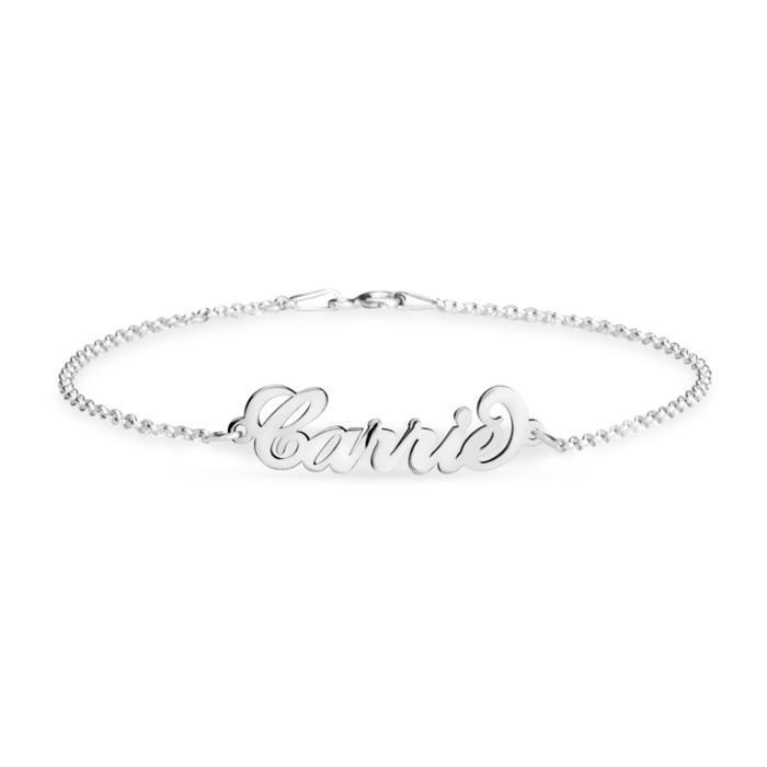 Mother's Day Gift Classic Name Anklet Personalized Name Anklets-Engravingift