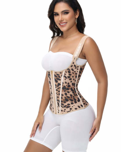 Waist Trainer for Women Body Shaper Corset Vest Tank Top with Steel Bones