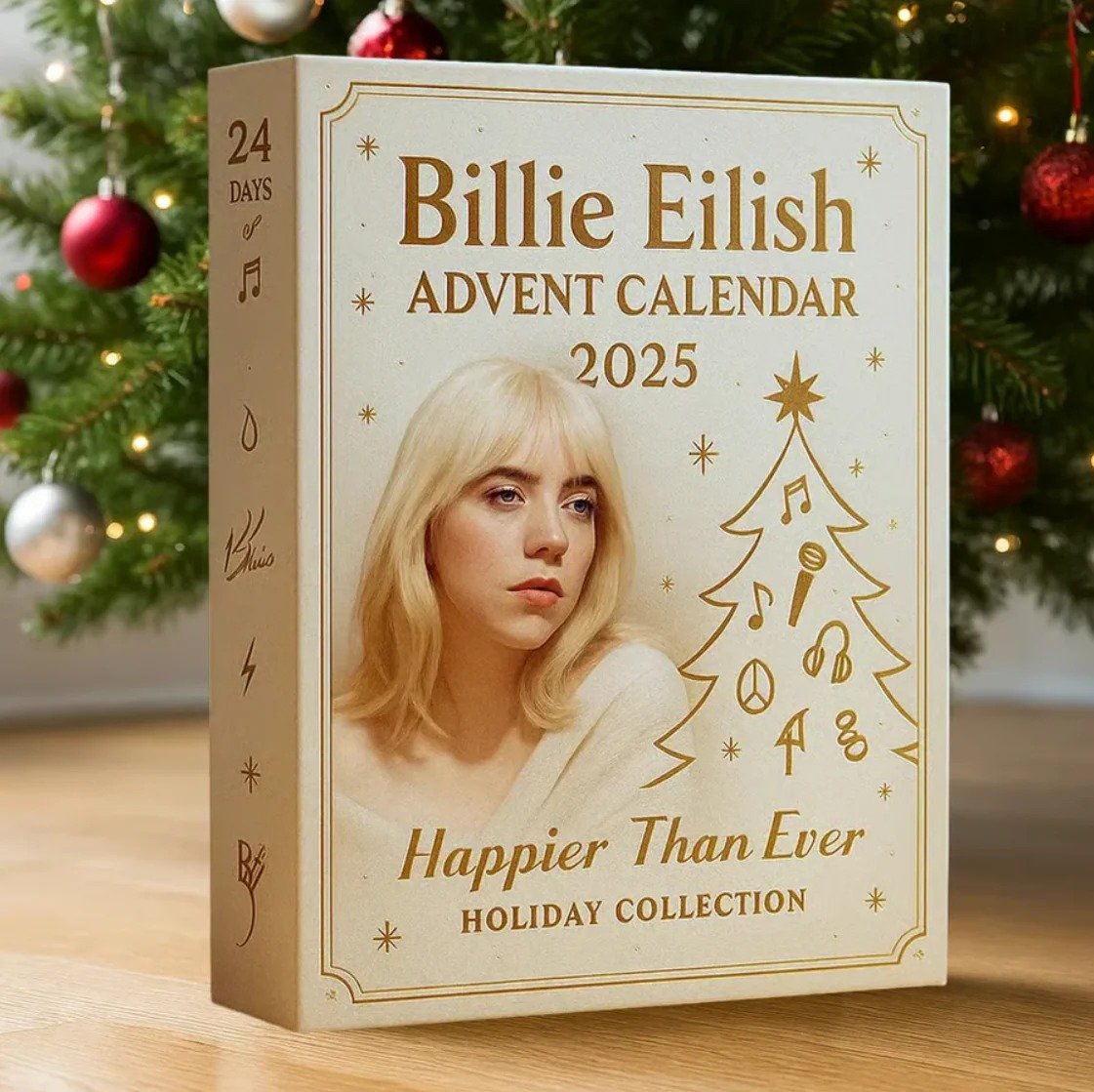 Christmas Gift Billie Eilish Advent Calendar 2025 🎁 24 Gifts Inside!