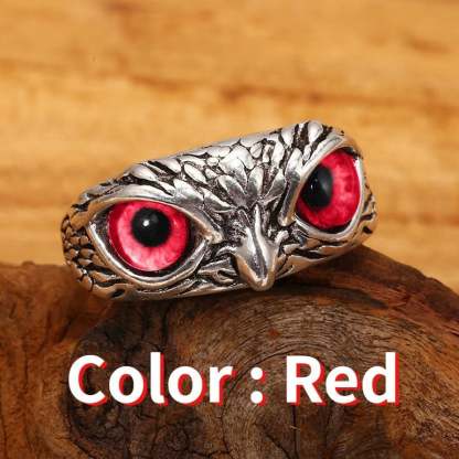 🔥New Adjustable Owl Ring