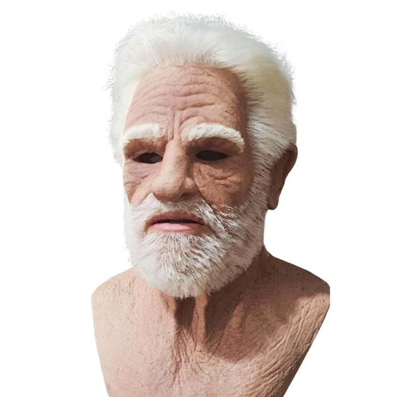 Realistic Halloween Latex Mask for Adults – Lightweight & Breathable