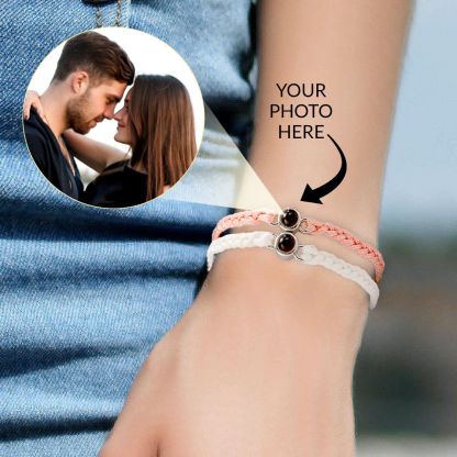 Christmas Gift Personalized Adjustable Photo Bracelet