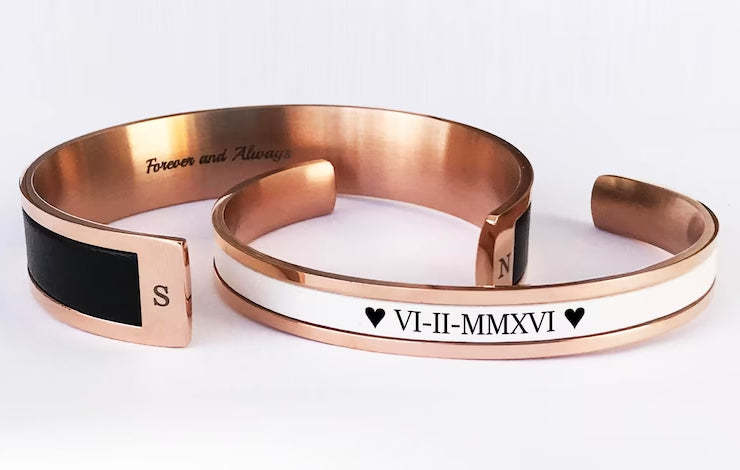 Husband Wife Matching Bracelets