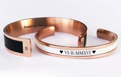 Husband Wife Matching Bracelets