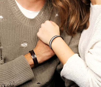 Husband Wife Matching Bracelets
