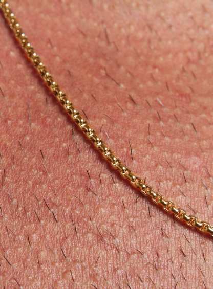 Minimalist jewelry for Men-Men's Gold Chain Necklace