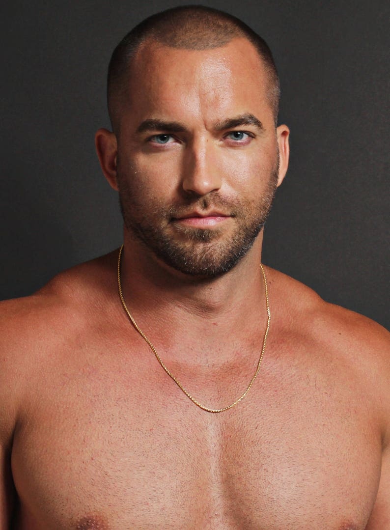 Minimalist jewelry for Men-Men's Gold Chain Necklace