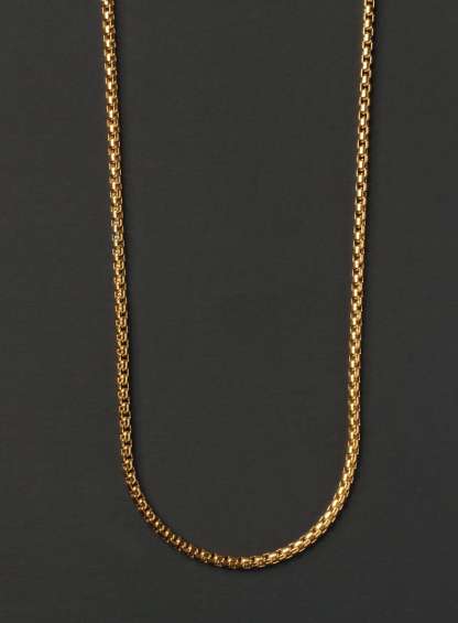 Minimalist jewelry for Men-Men's Gold Chain Necklace