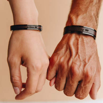 Husband Wife Matching Bracelets