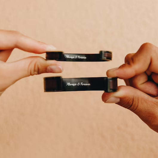 Husband Wife Matching Bracelets