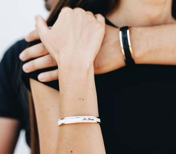 Husband Wife Matching Bracelets