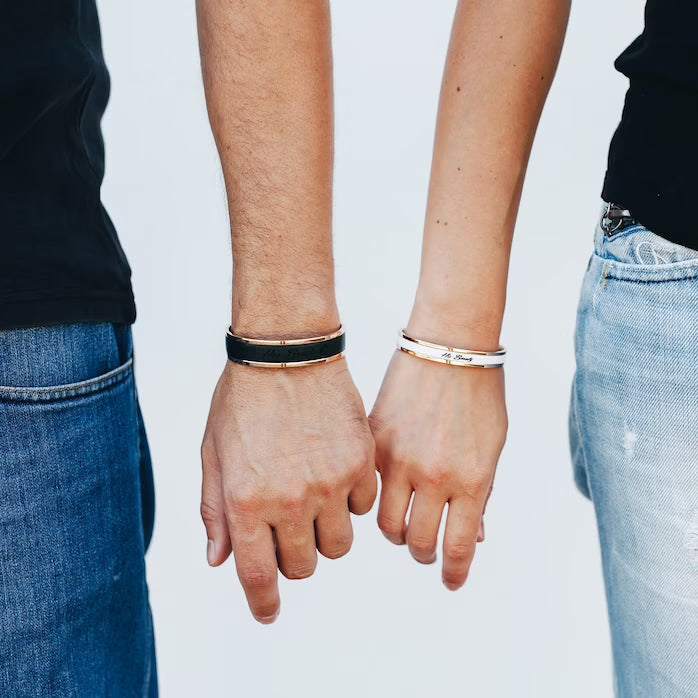 Husband Wife Matching Bracelets