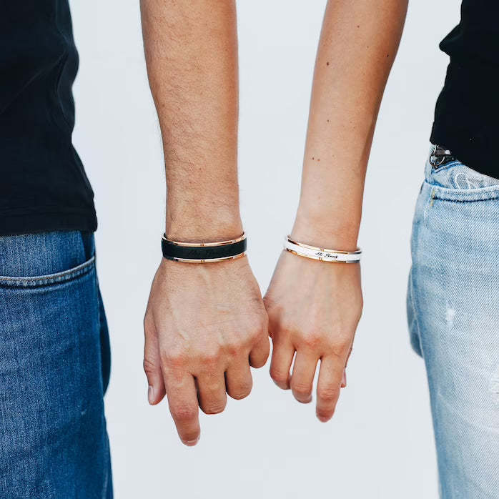 Husband Wife Matching Bracelets
