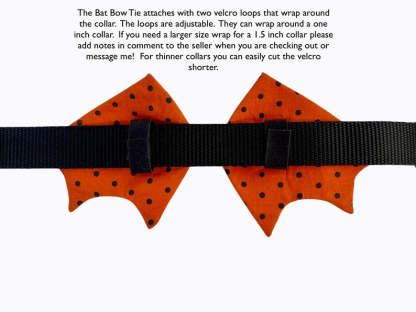 Halloween Dog Bow Tie Dog Bow Ties Bat Dog Bow Ties/ Pet Bow Tie