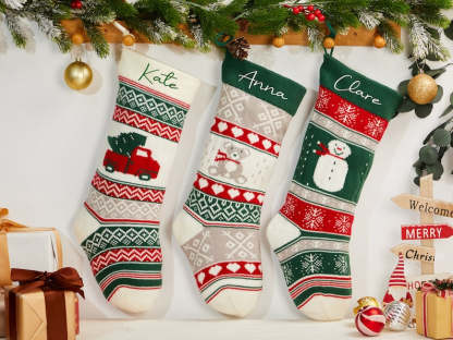 Christmas Stockings with Name-Engravingift
